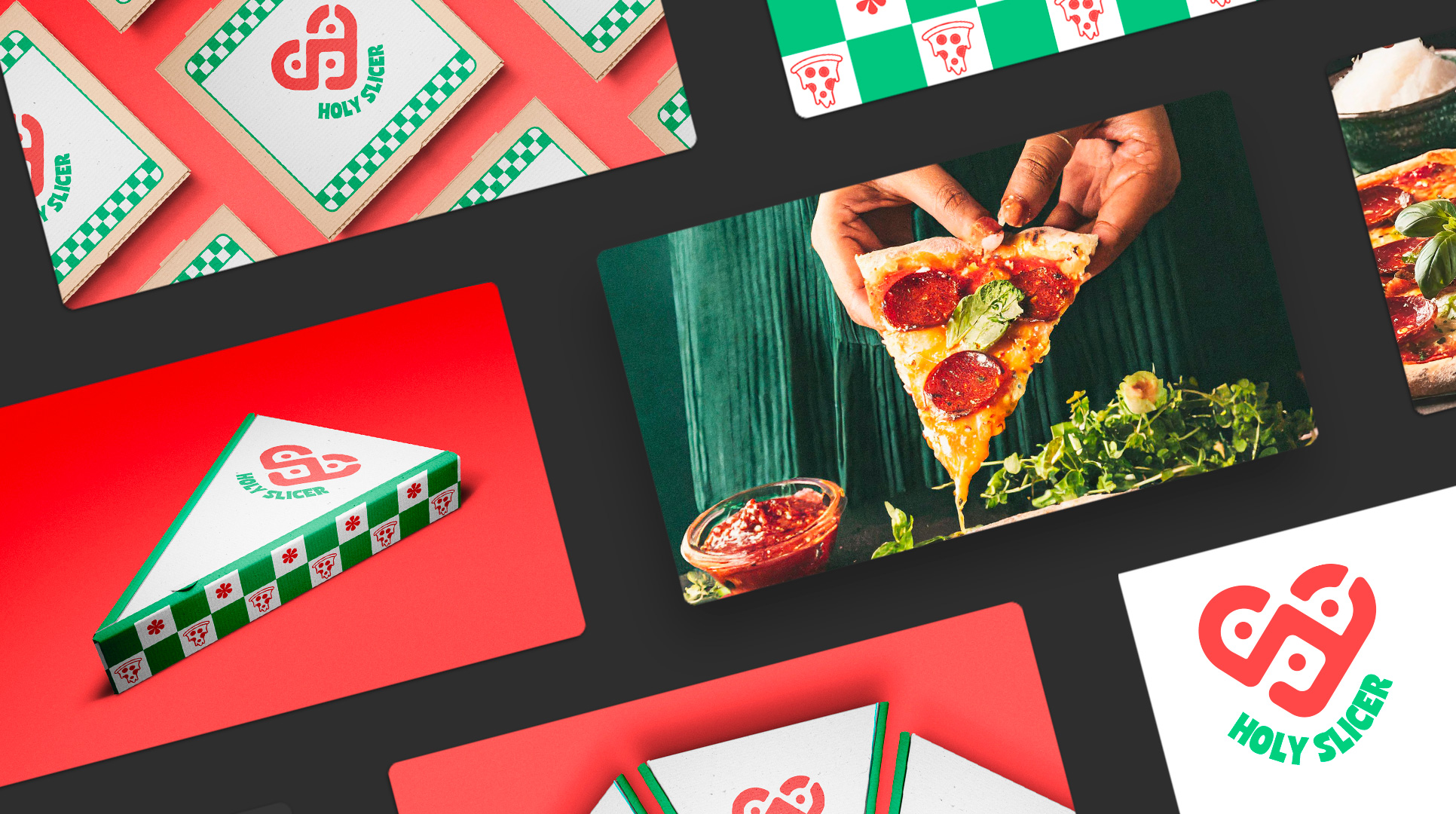 `pizza BRAND identity